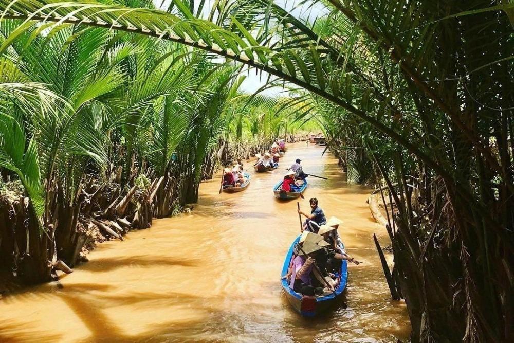 Con Phung Resort Mekong - Nature Escape With Free Boat Shuttle & Fishing Ben Tre Esterno foto