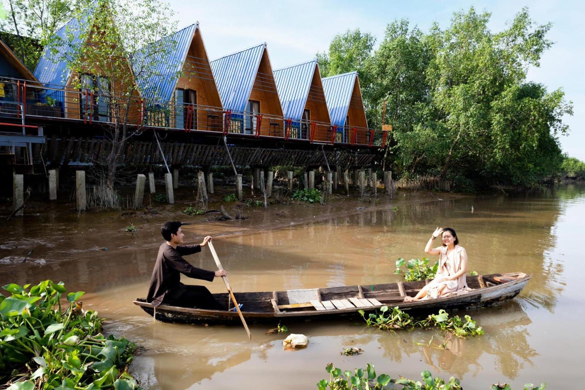 Con Phung Resort Mekong - Nature Escape With Free Boat Shuttle & Fishing Ben Tre Esterno foto